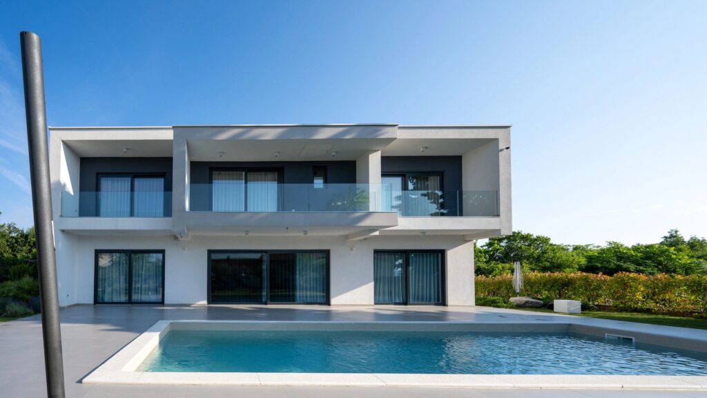 Luxury modern house exterior